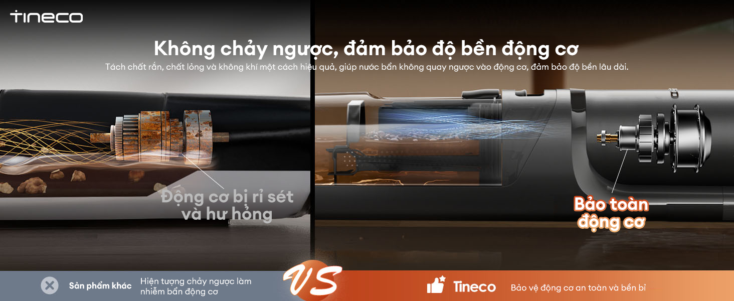 May hut bui lau san kho uot Tineco Floor One i7 Steam bigmivn 13