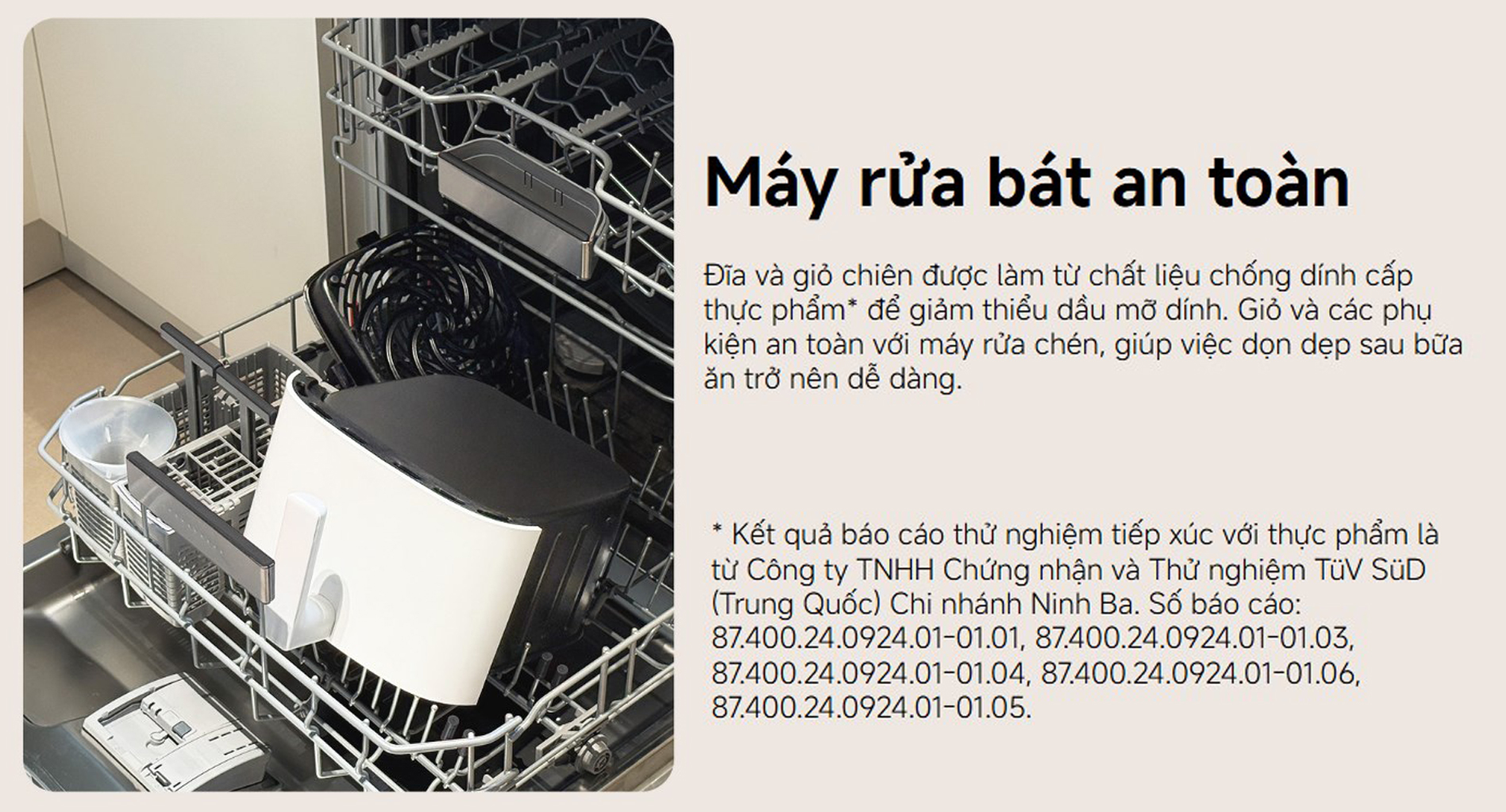 Noi chien khong dau Xiaomi Air Fryer 6.5L 1700W bigmivn 11