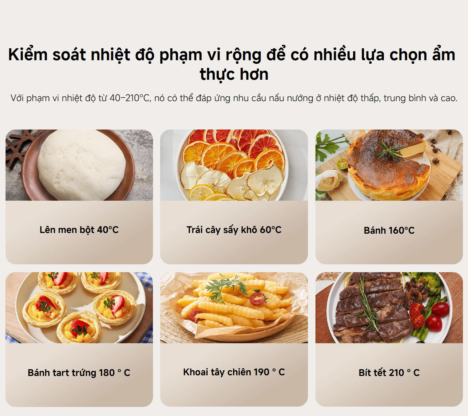 Noi chien khong dau Xiaomi Air Fryer 6.5L 1700W bigmivn 6