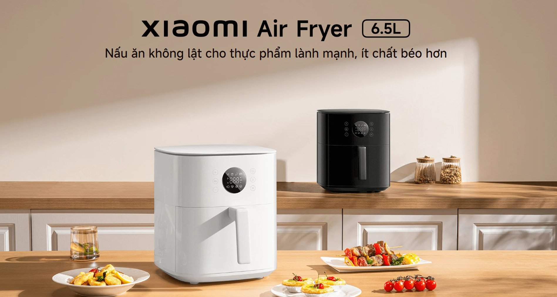 Noi chien khong dau Xiaomi Air Fryer 6.5L 1700W bigmivn