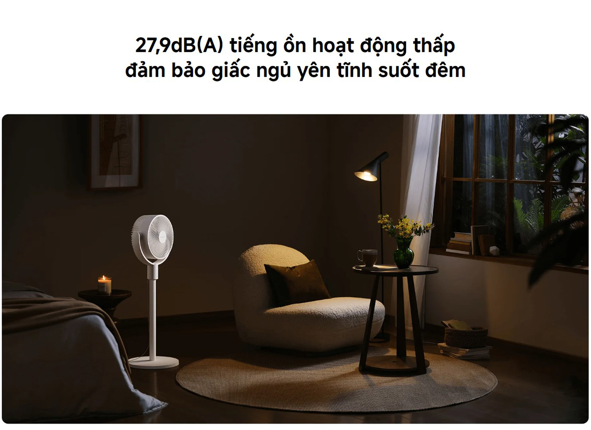 Quat Xiaomi Smart Standing Air Circulation Fan bigmivn 6
