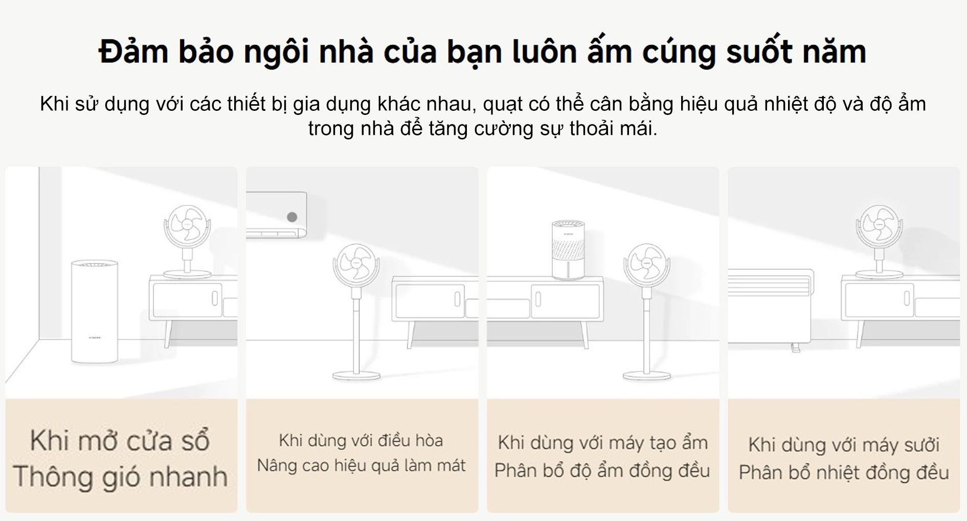 Quat Xiaomi Smart Standing Air Circulation Fan bigmivn 8