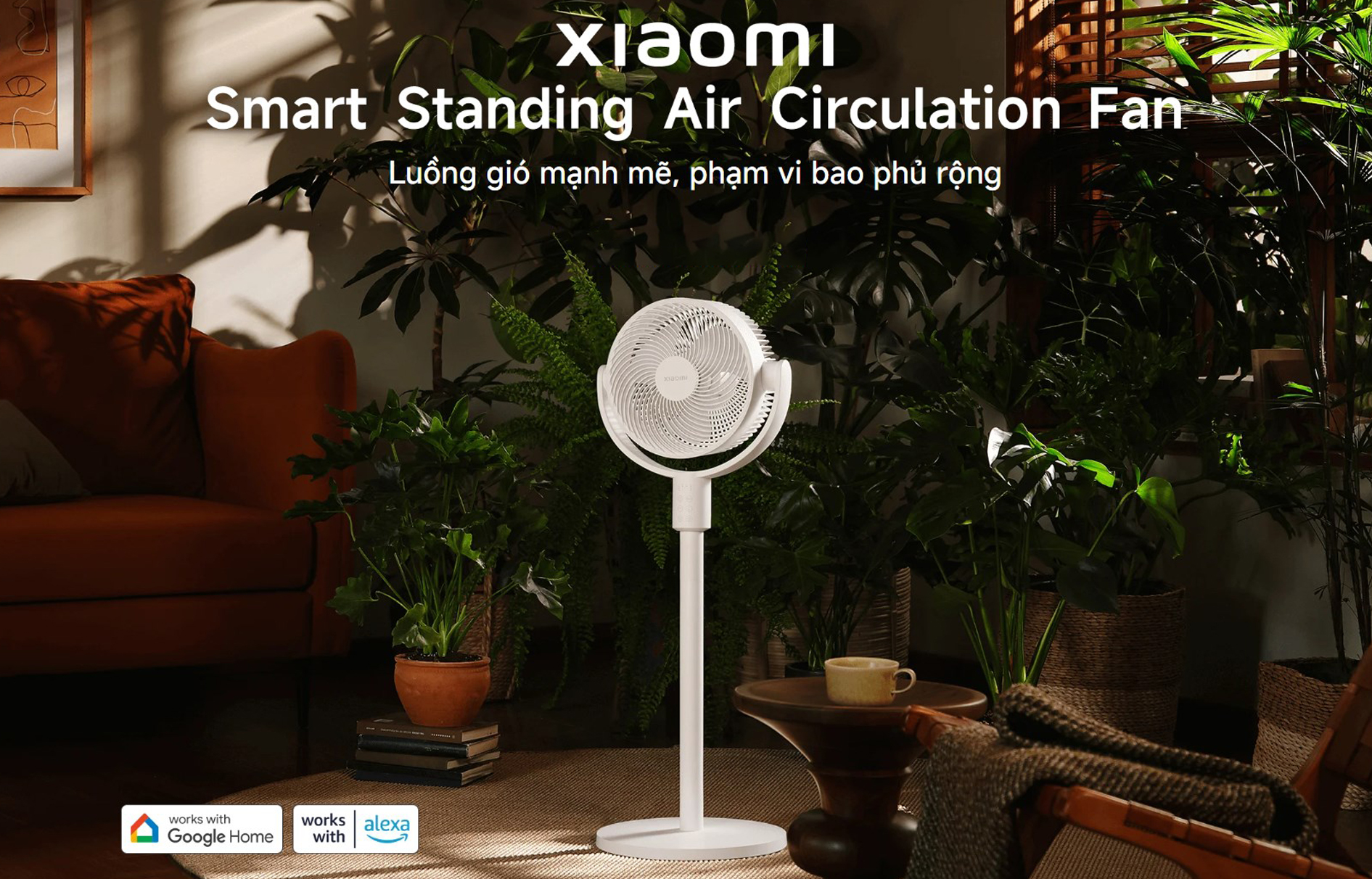 Quat Xiaomi Smart Standing Air Circulation Fan bigmivn