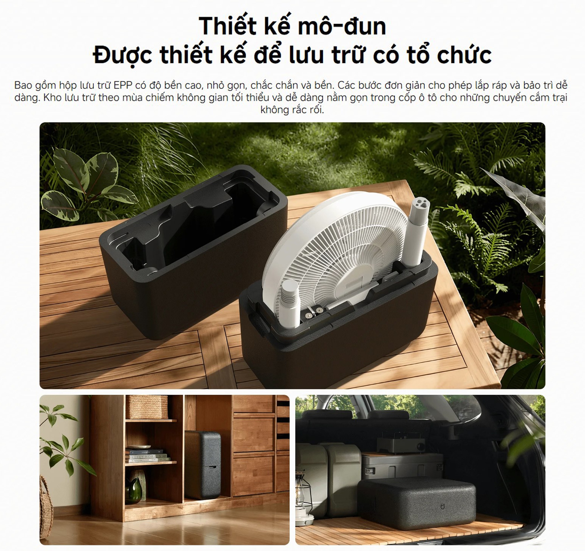 Quat cay Xiaomi Mijia Smart Standing Fan Pro Slim EU BHR5856EU bigmivn 3