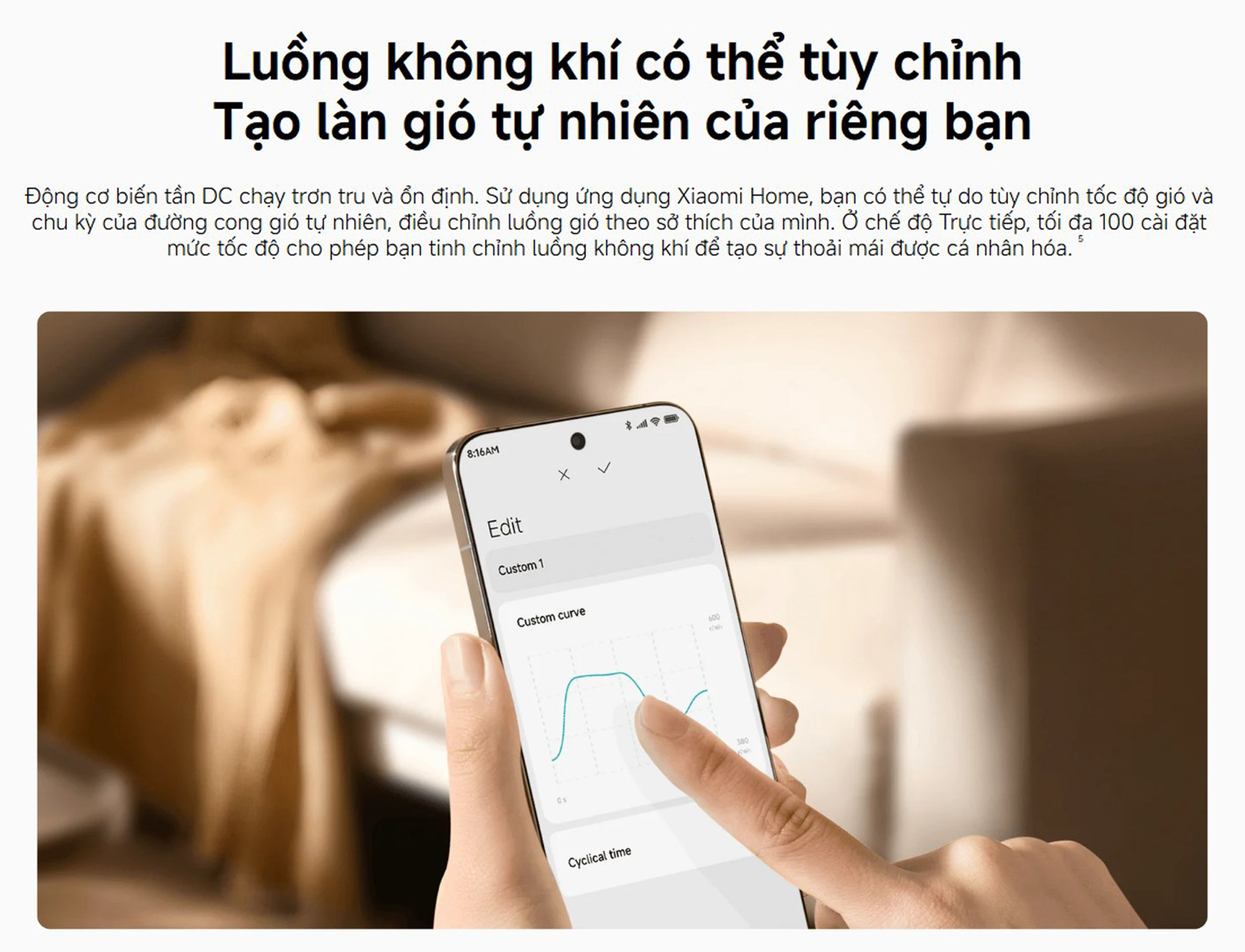 Quat cay Xiaomi Mijia Smart Standing Fan Pro Slim EU BHR5856EU bigmivn 6