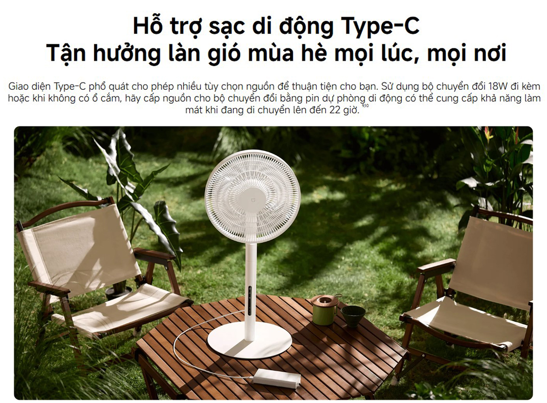 Quat cay Xiaomi Mijia Smart Standing Fan Pro Slim EU BHR5856EU bigmivn 8