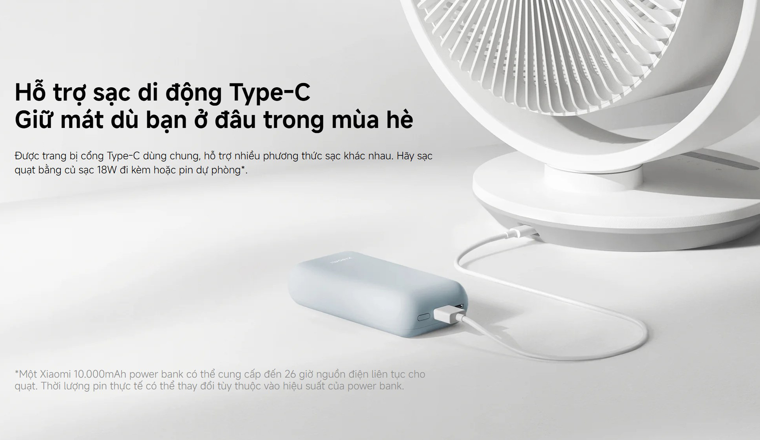 Quat de ban Xiaomi Smart Desktop Air Circulation Fan EU BHR9872EU bigmivn 3