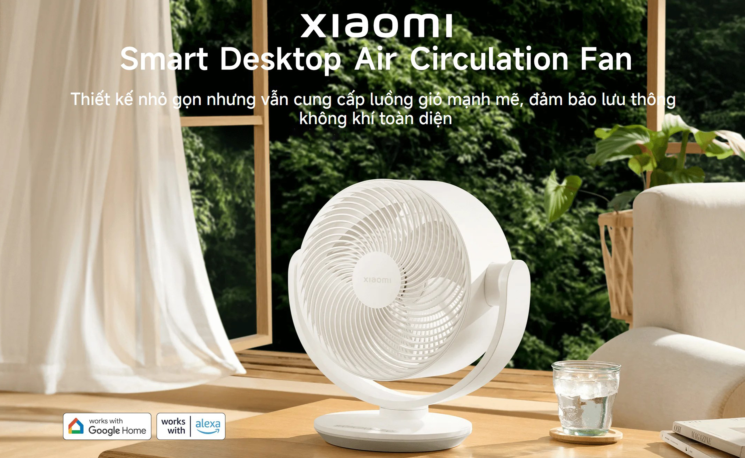 Quat de ban Xiaomi Smart Desktop Air Circulation Fan EU BHR9872EU bigmivn
