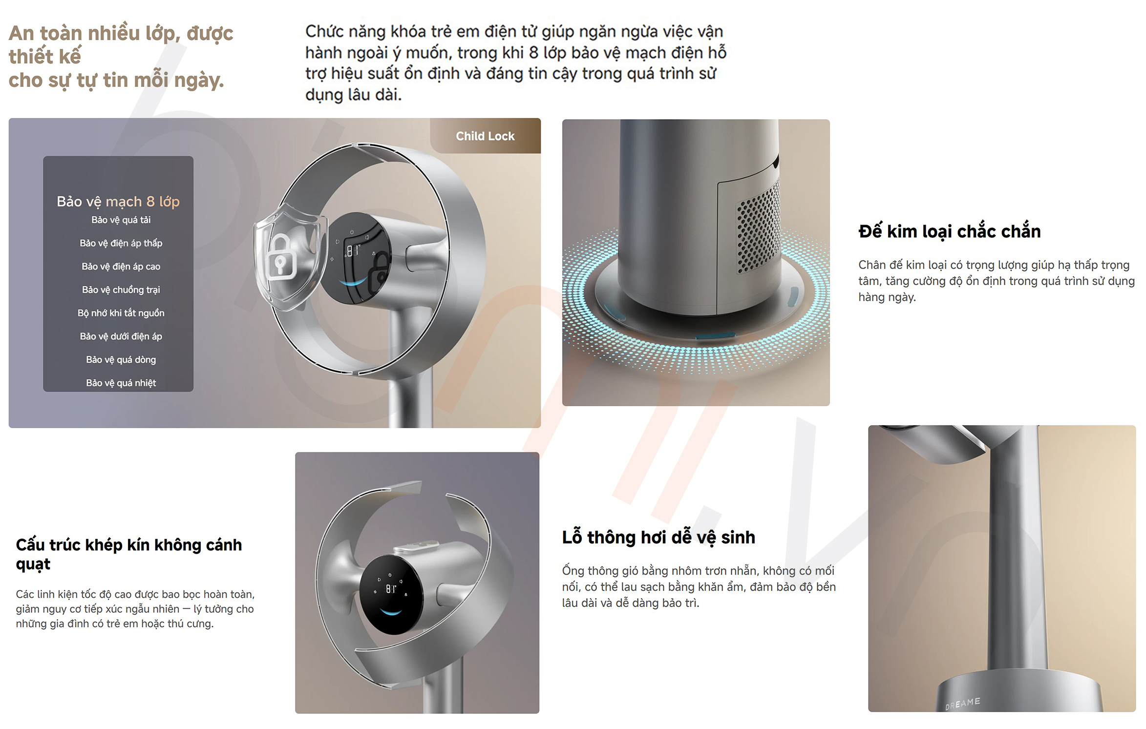 Quạt không cánh Dreame MF10 Bladeless Fan - Chính hãng 19 Quat khong canh Dreame MF10 Bladeless Fan bigmivn 16