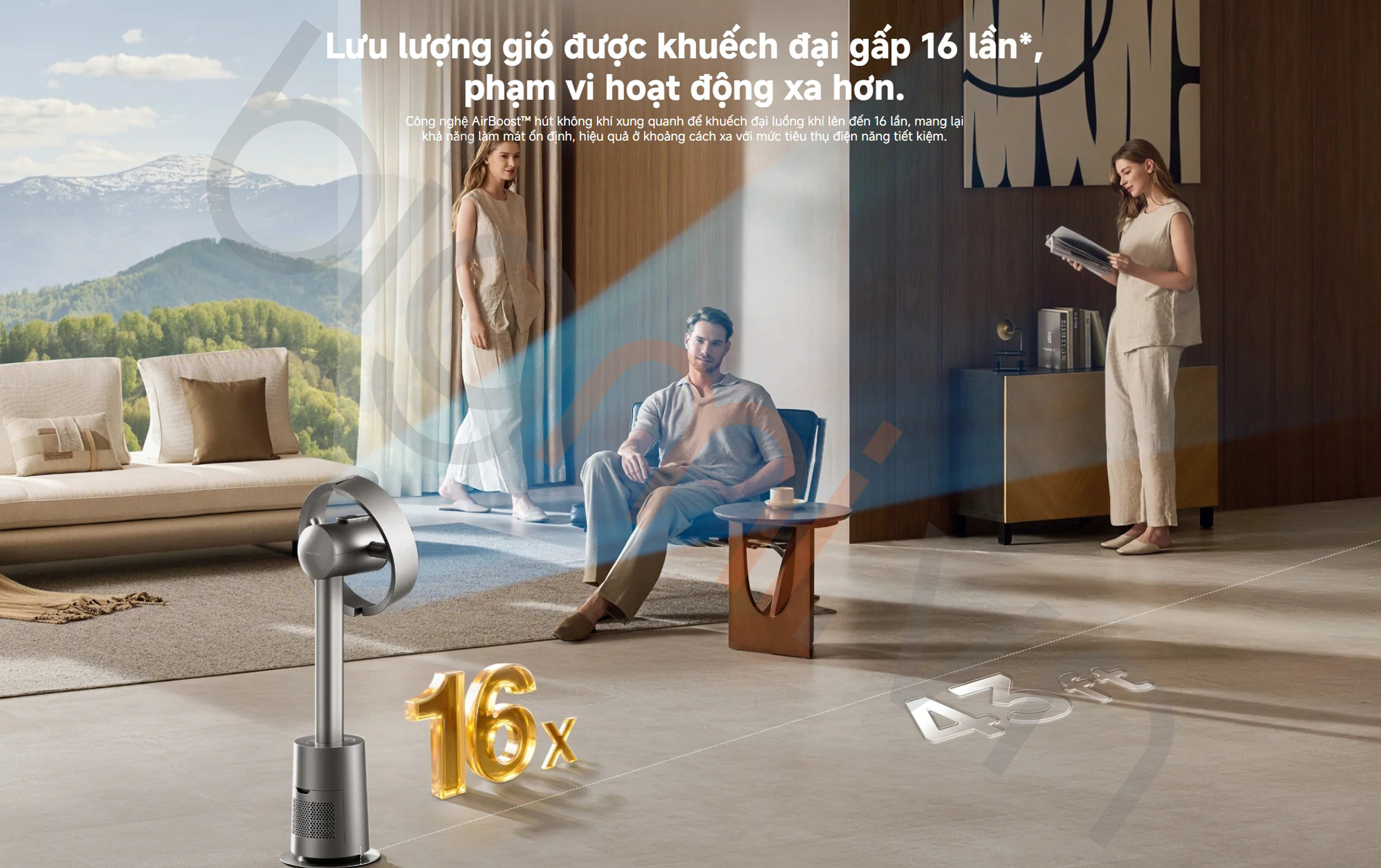 Quạt không cánh Dreame MF10 Bladeless Fan - Chính hãng 5 Quat khong canh Dreame MF10 Bladeless Fan bigmivn 2