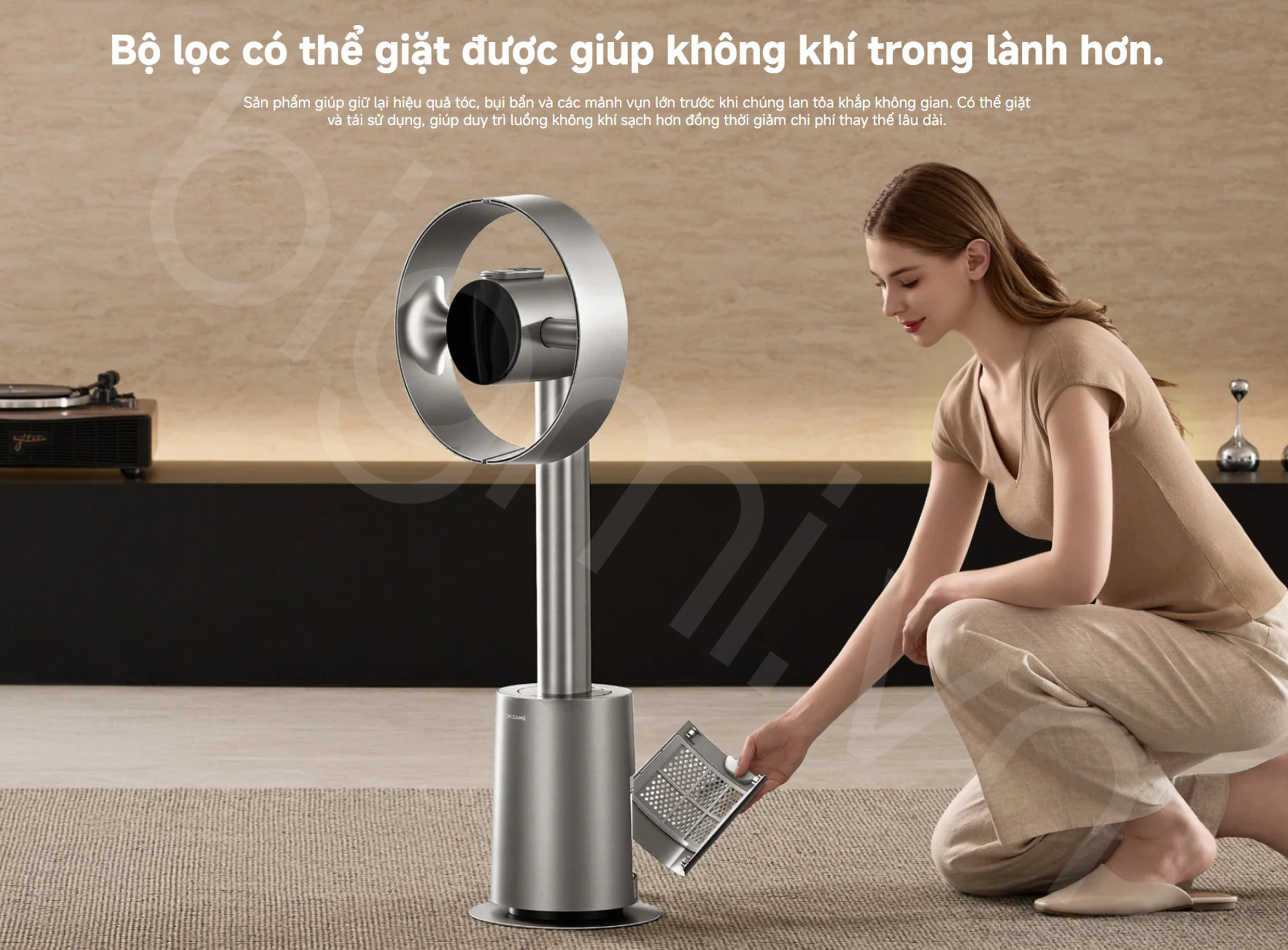 Quạt không cánh Dreame MF10 Bladeless Fan - Chính hãng 13 Quat khong canh Dreame MF10 Bladeless Fan bigmivn 9