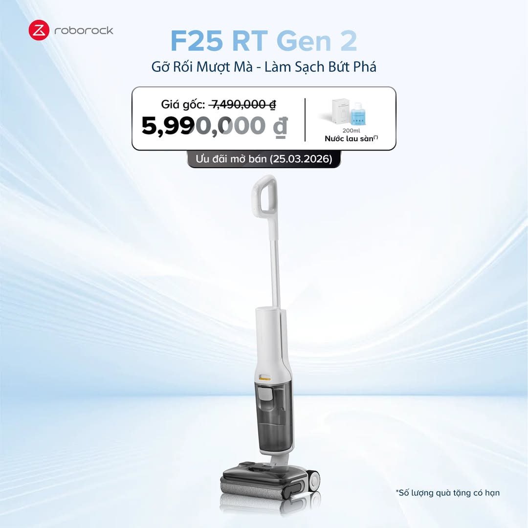 Roborock F25 RT Gen 2 ảnh ads