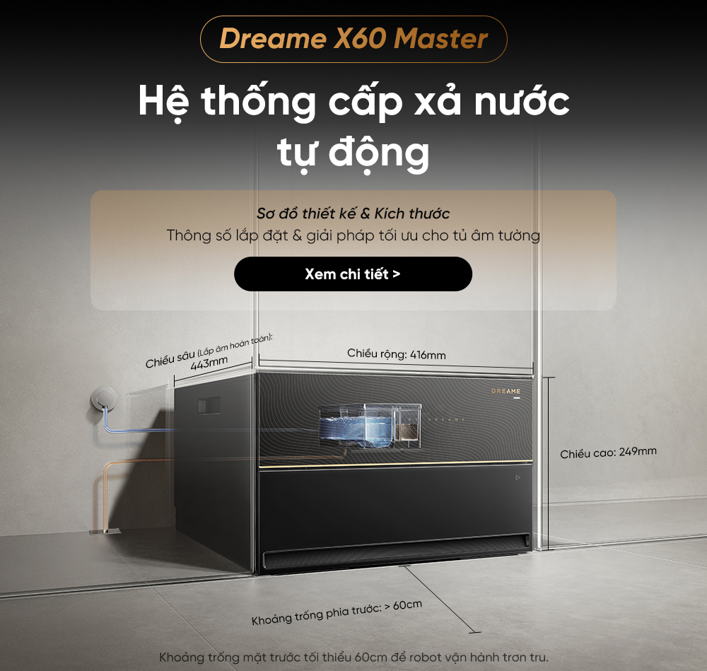 Robot hut bui lau nha Dreame X60 Master bigmivn 13
