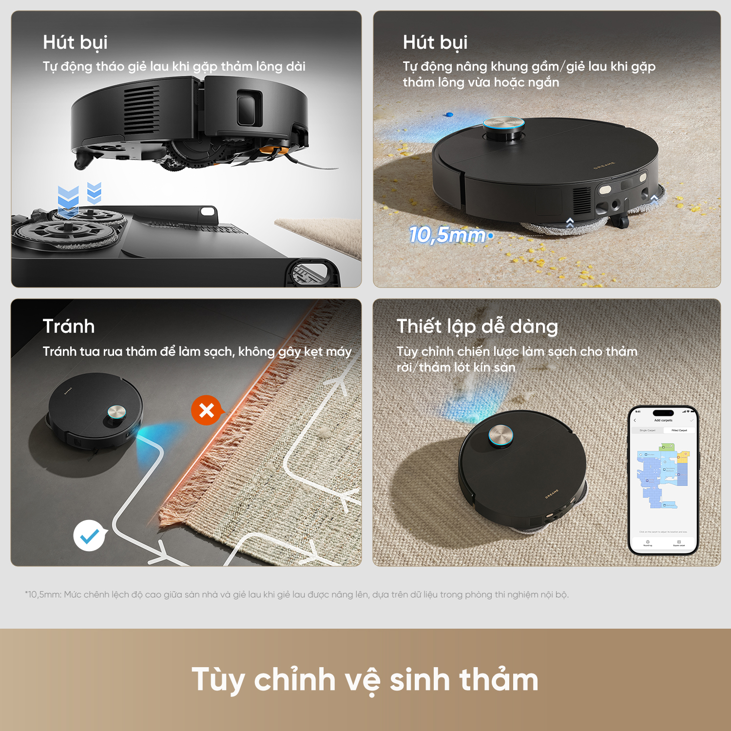 Robot hut bui lau nha Dreame X60 Master bigmivn 15