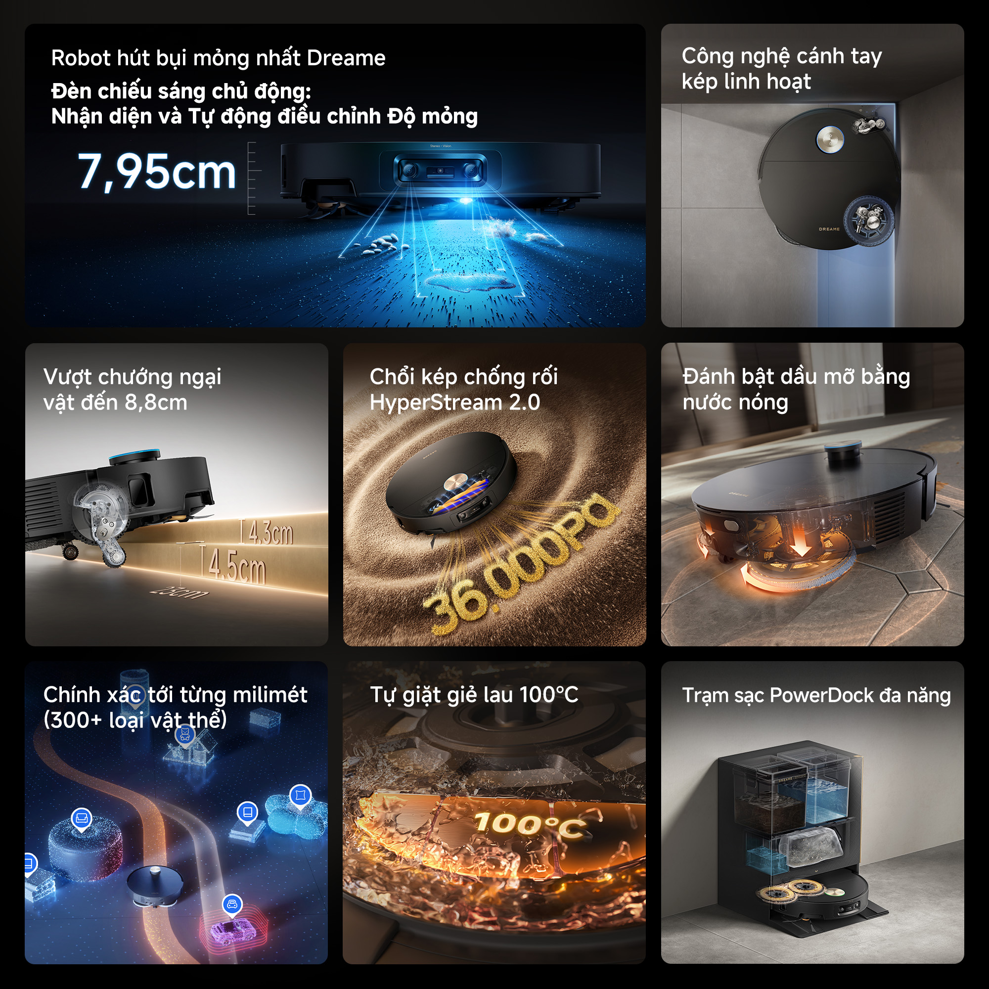 Robot hut bui lau nha Dreame X60 Ultra bigmivn 1