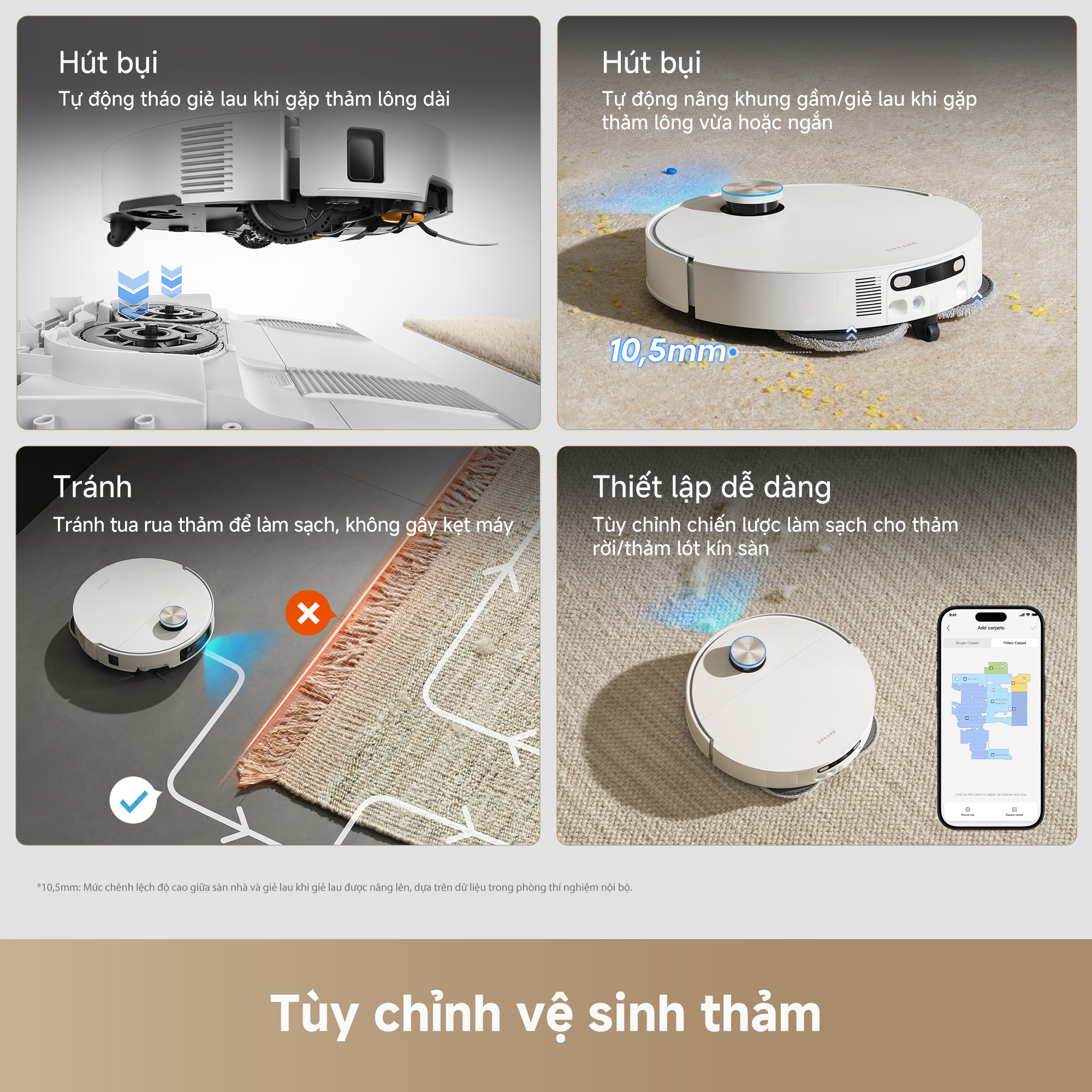 Robot hut bui lau nha Dreame X60 Ultra bigmivn 11