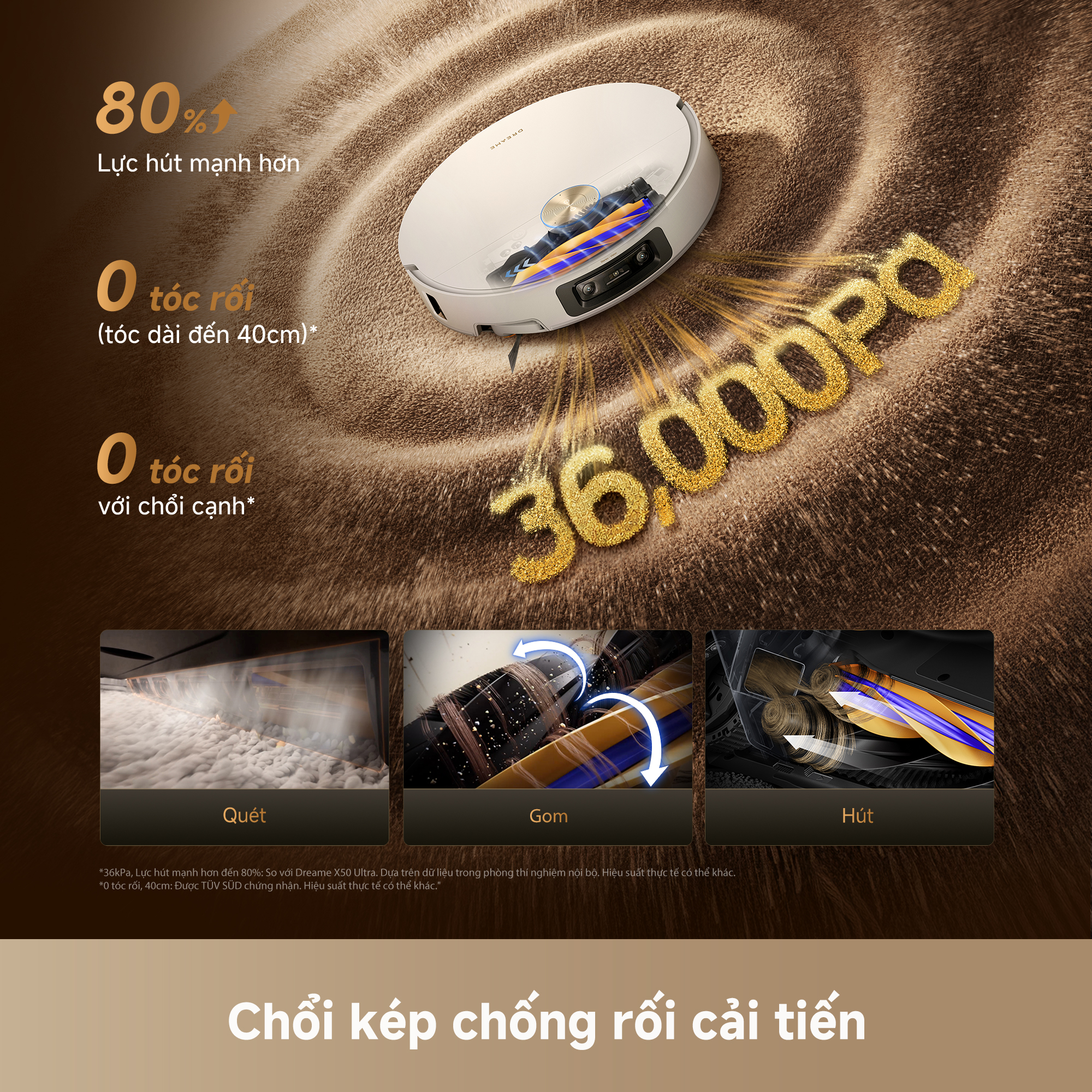 Robot hut bui lau nha Dreame X60 Ultra bigmivn 2