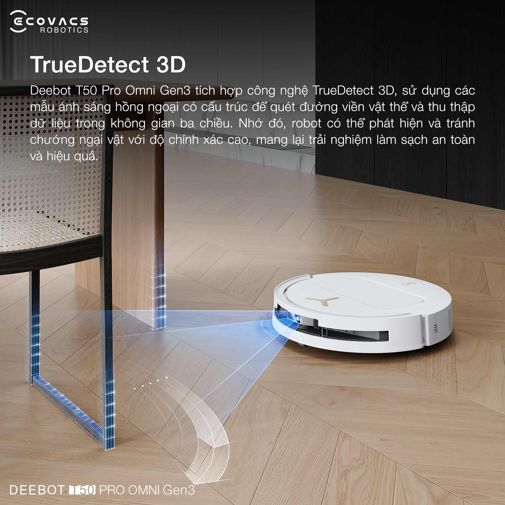 Robot hut bui lau nha Ecovacs Deebot T50 Pro Gen 3 bigmivn 12