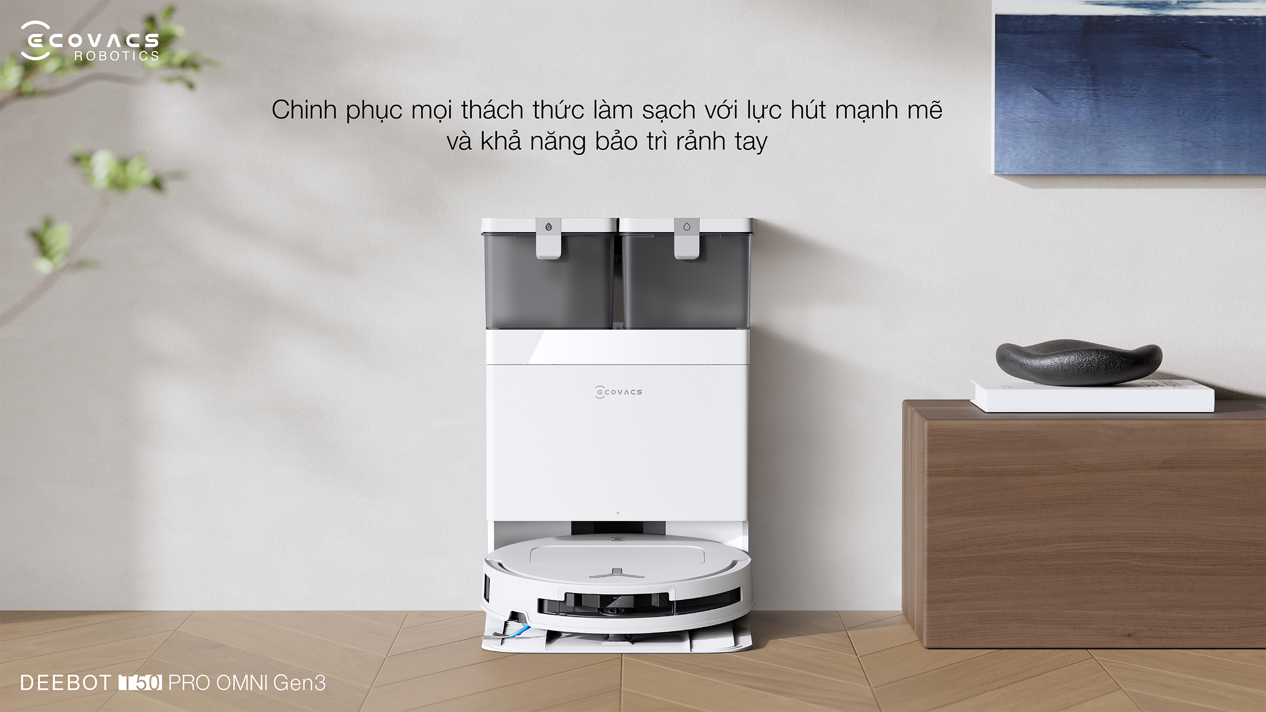 Robot hut bui lau nha Ecovacs Deebot T50 Pro Gen 3 bigmivn 5