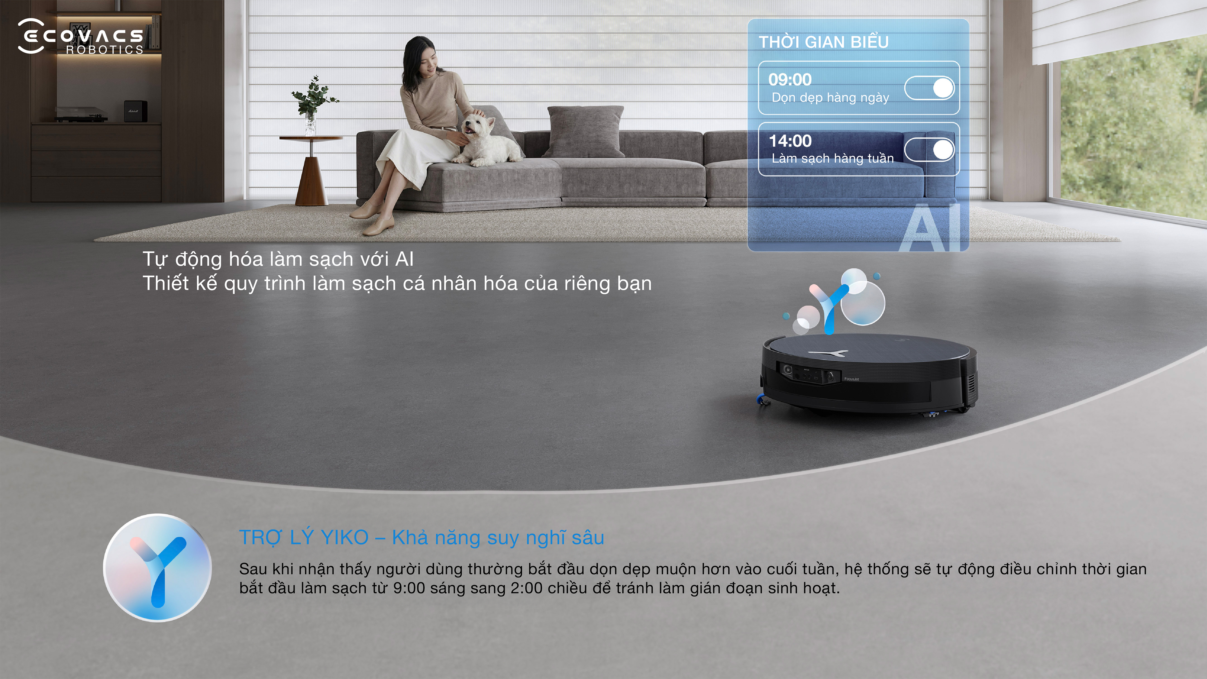 Robot hút bụi lau nhà Ecovacs Deebot X12 OmniCyclone - Bản Quốc Tế 17 Robot hut bui lau nha Ecovacs Deebot X12 OmniCyclone bigmivn 16