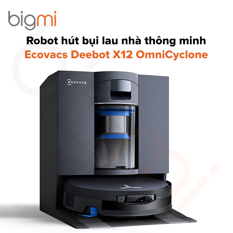 Robot hút bụi lau nhà Ecovacs Deebot X12 OmniCyclone
