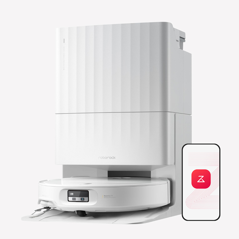 Robot hut bui lau nha Roborock Qrevo Edge 2 mau trang