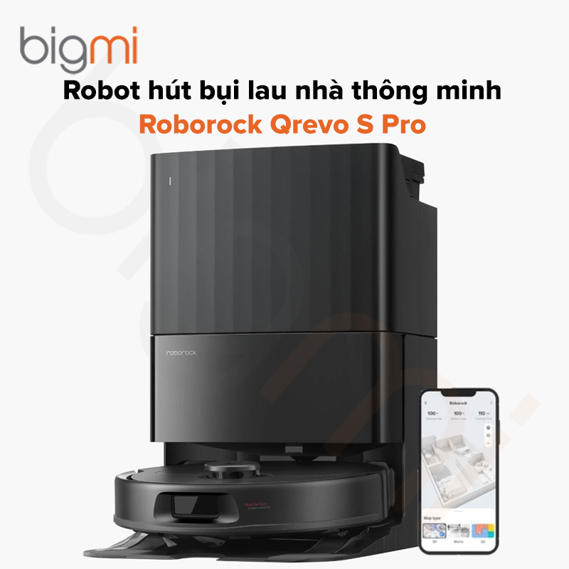 Robot hút bụi lau nhà Roborock Qrevo S Pro