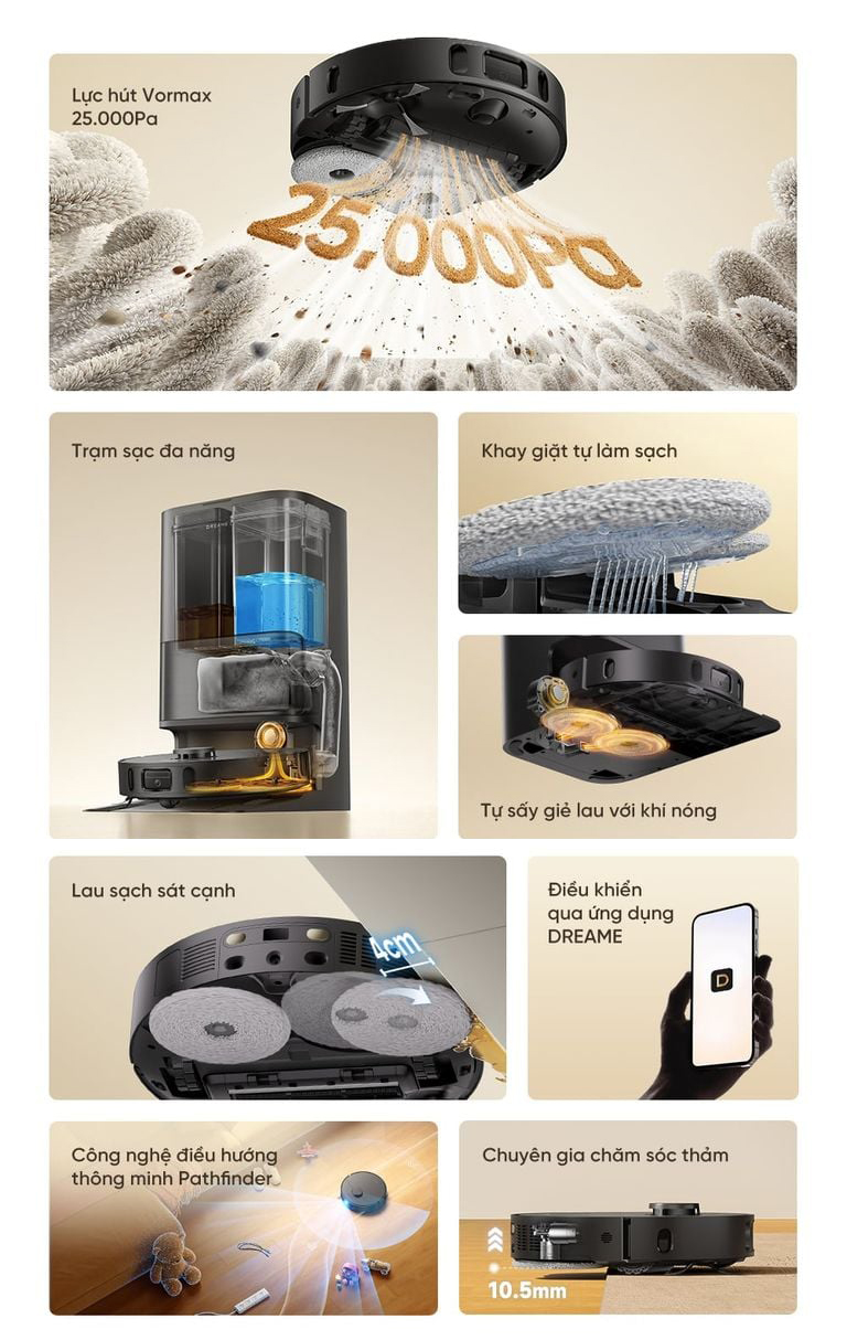 Robot hut bui lau san Dreame D30 Ultra bigmivn 1