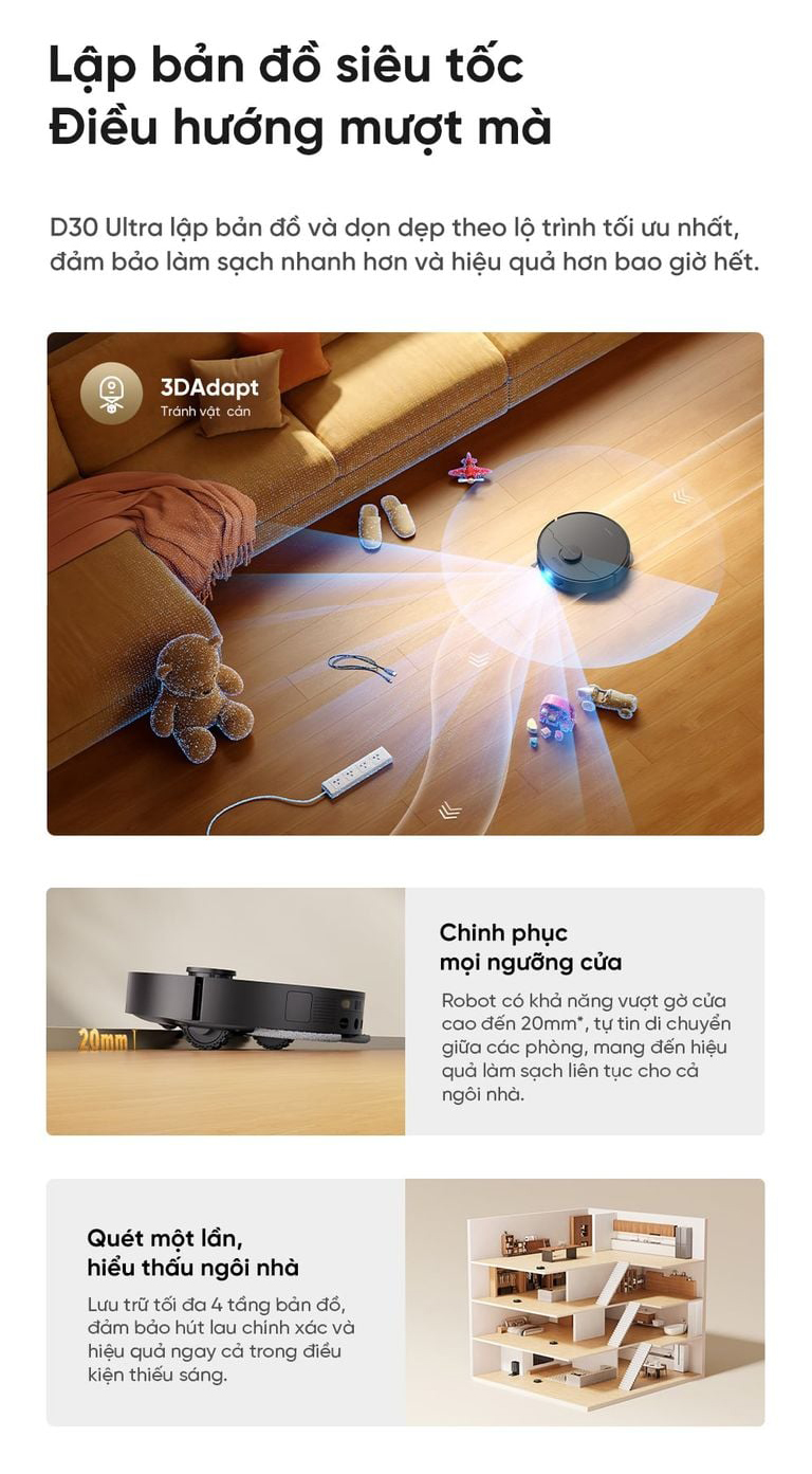 Robot hut bui lau san Dreame D30 Ultra bigmivn 8