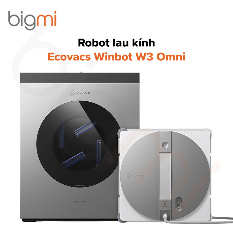 Robot lau kính Ecovacs Winbot W3 Omni