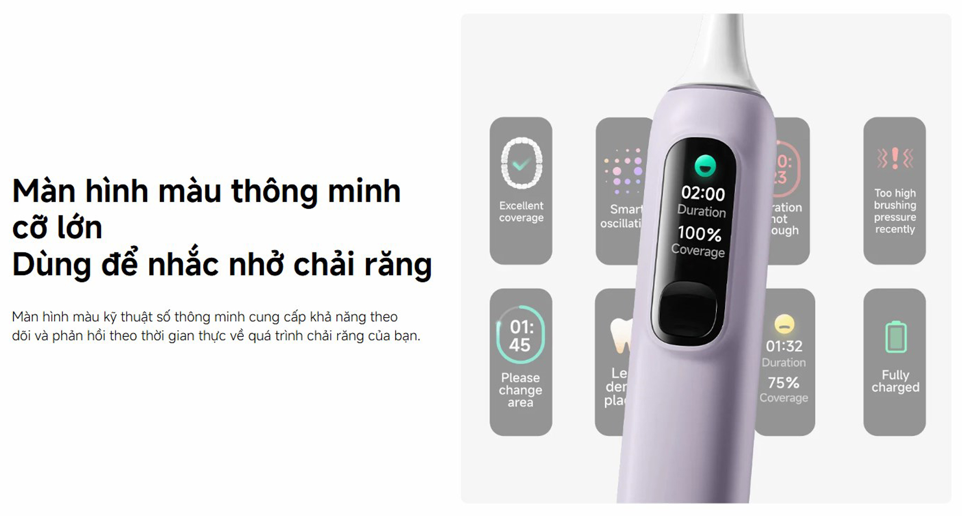 Ban chai dien Xiaomi Pro MES610 Oscillation Electric Toothbrush bigmivn 4