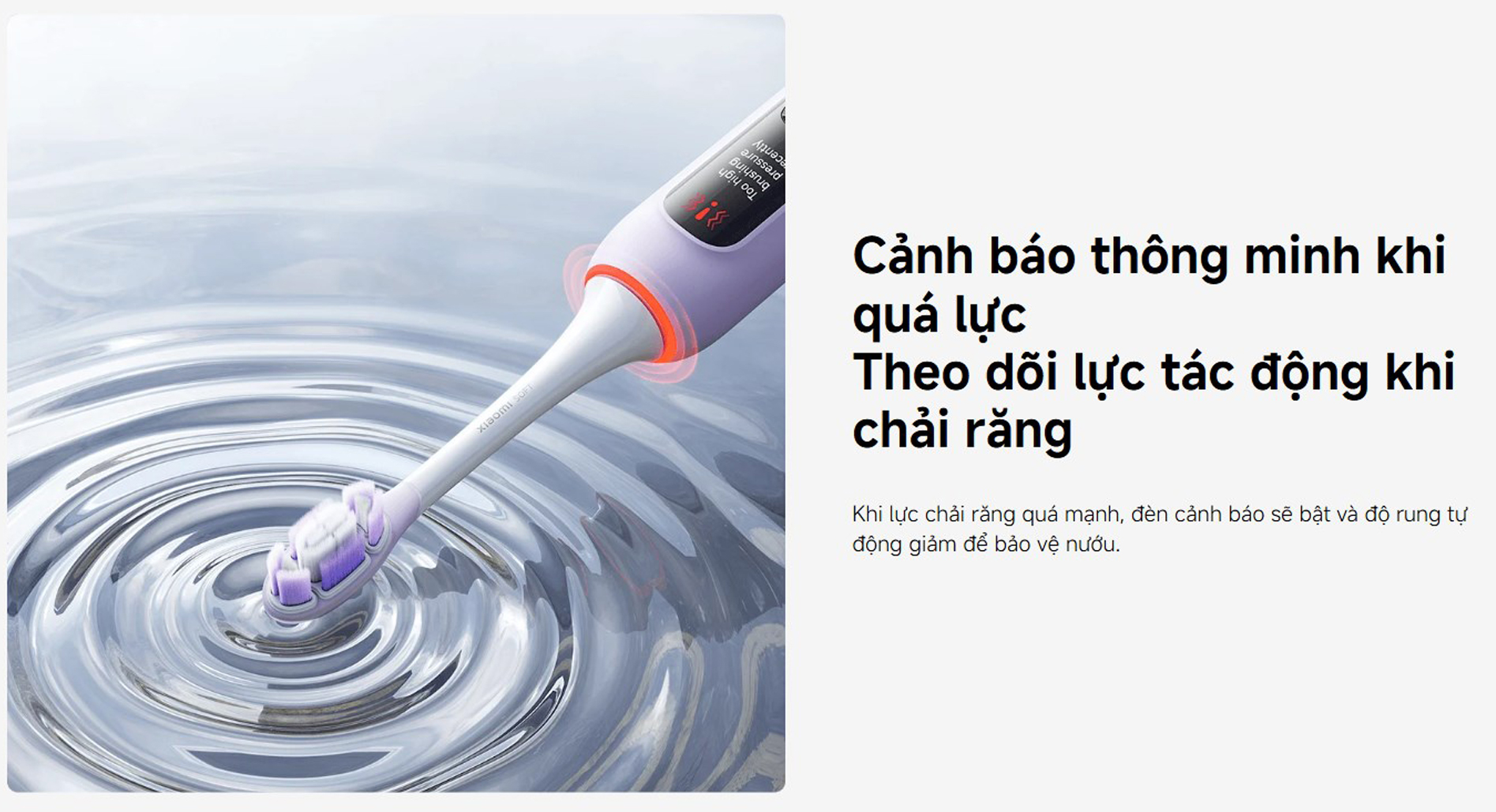 Ban chai dien Xiaomi Pro MES610 Oscillation Electric Toothbrush bigmivn 8