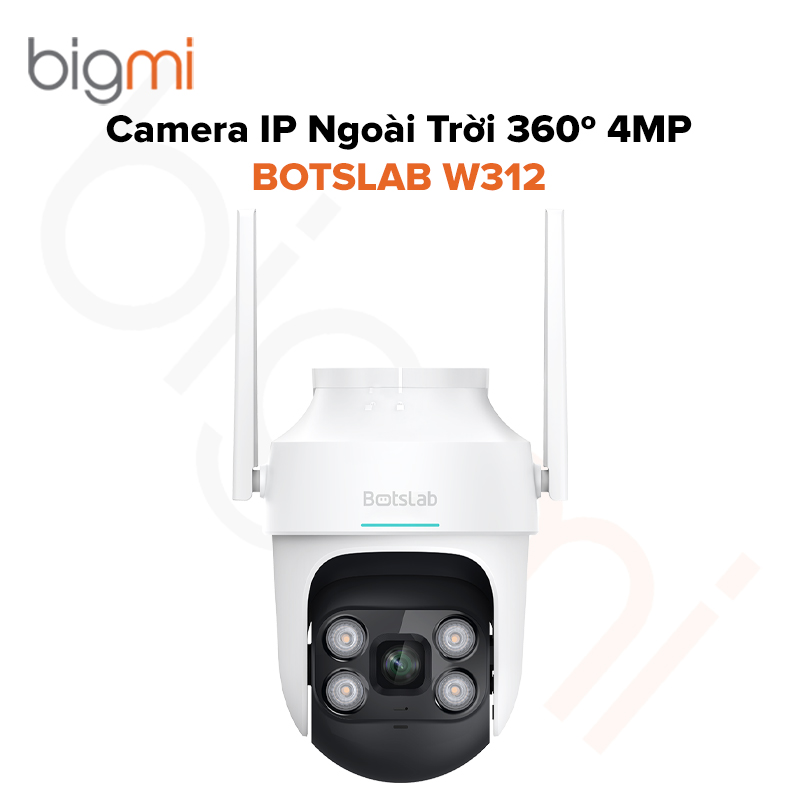 Camera IP Ngoài Trời 360º 4MP BOTSLAB W312