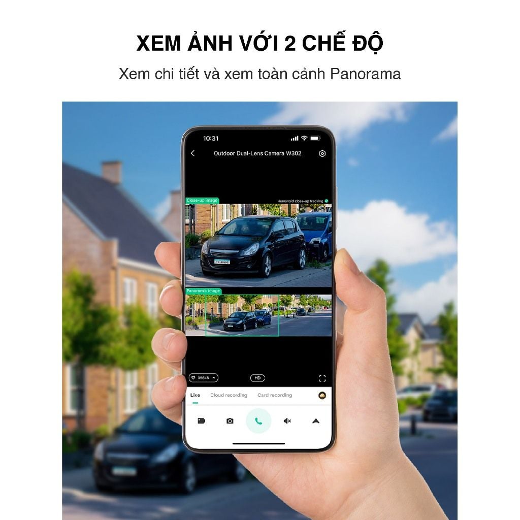 Camera IP ngoài trời 4MP Botslab W302 Fullcolor 2 ống kính - Chính hãng 3 Camera IP ngoai troi 4MP Botslab W302 Fullcolor 2 ong kinh bigmivn 3