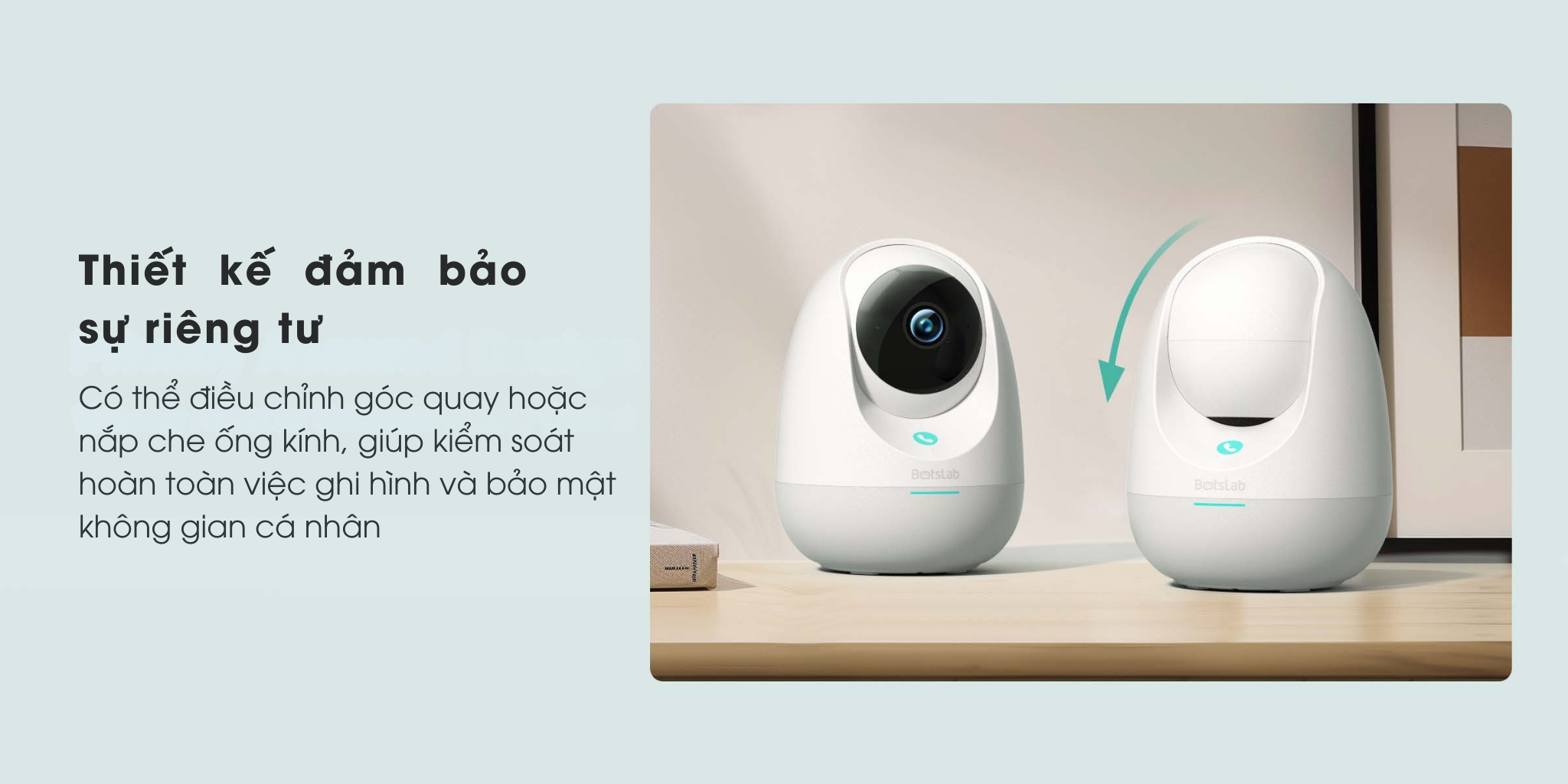Camera Trong Nha 360° BOTSLAB C222 bigmivn 9