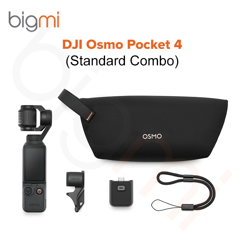 DJI Osmo Pocket 4 Standard combo chính hãng tại bigmivn