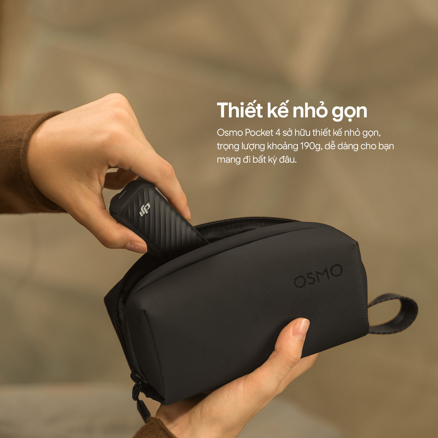 Camera DJI Osmo Pocket 4 Standard Combo - Chính Hãng 4 DJI Osmo Pocket 4 chinh hang tai bigmivn 1