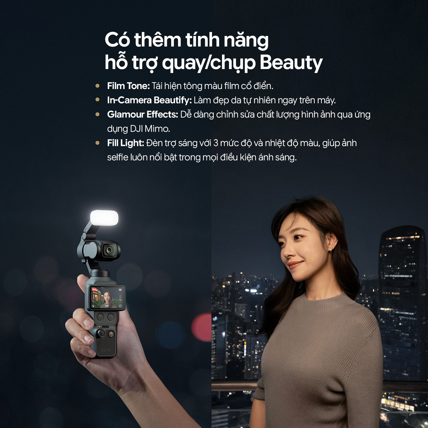 Camera DJI Osmo Pocket 4 Standard Combo - Chính Hãng 14 DJI Osmo Pocket 4 chinh hang tai bigmivn 10