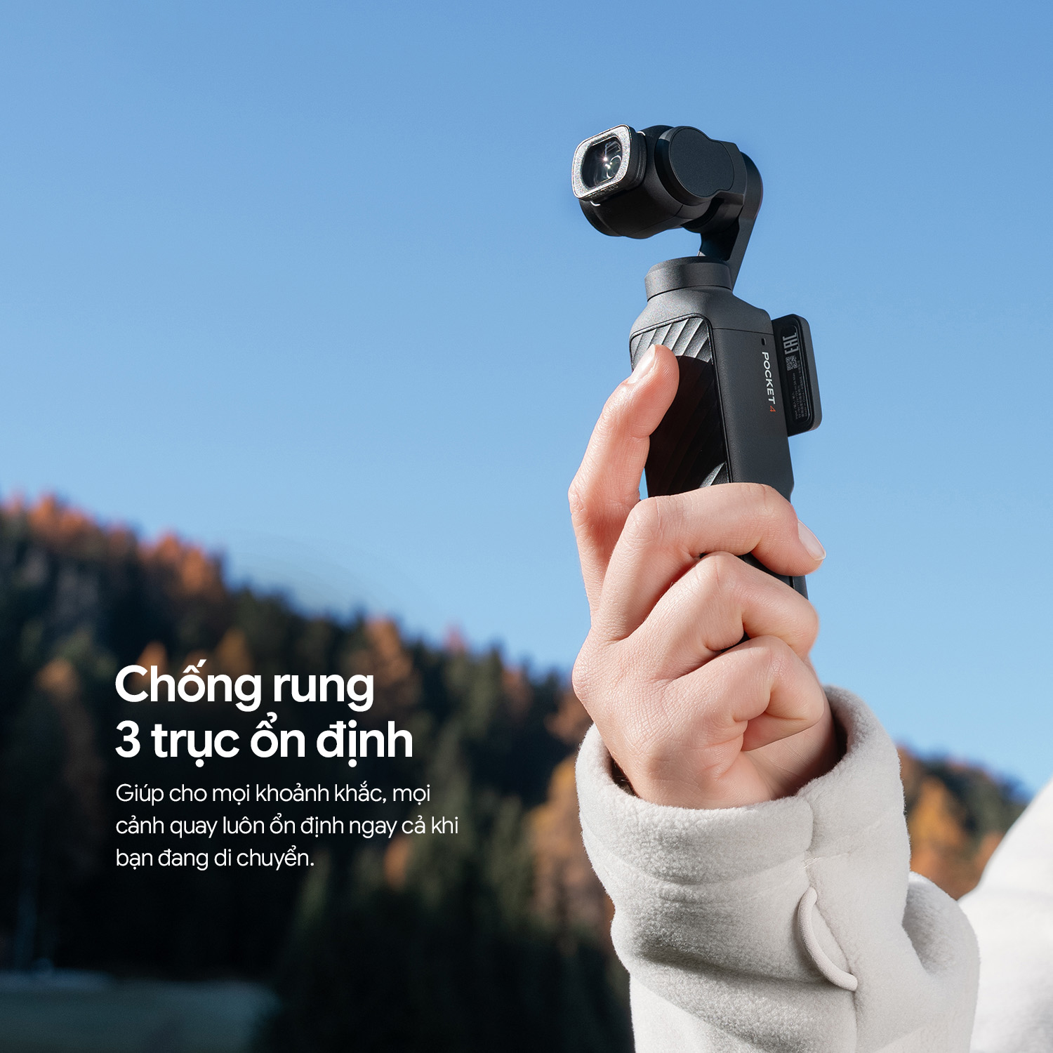 Camera DJI Osmo Pocket 4 Standard Combo - Chính Hãng 7 DJI Osmo Pocket 4 chinh hang tai bigmivn 5