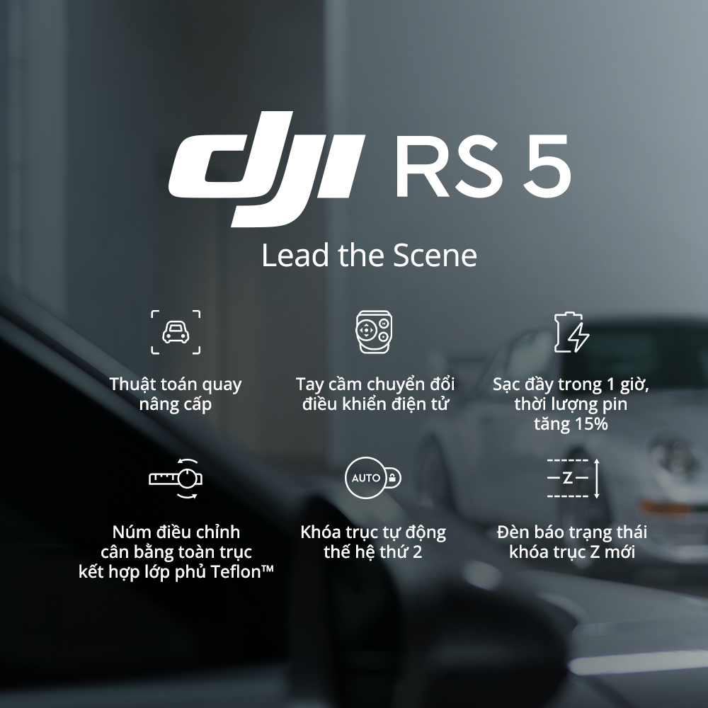 Gimbal DJI RS 5 Combo- Chính Hãng 3 Gimbal DJI RS 5 1