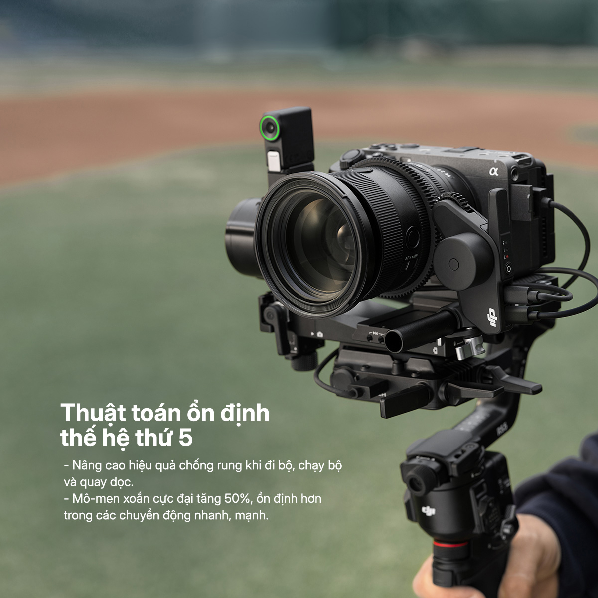 Gimbal DJI RS 5 Combo- Chính Hãng 4 Gimbal DJI RS 5 2