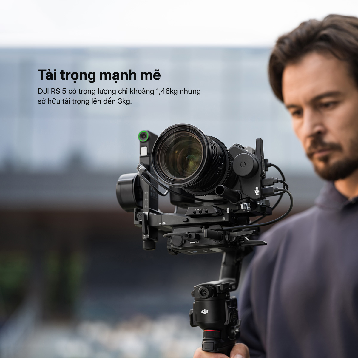 Gimbal DJI RS 5 Combo- Chính Hãng 6 Gimbal DJI RS 5 3