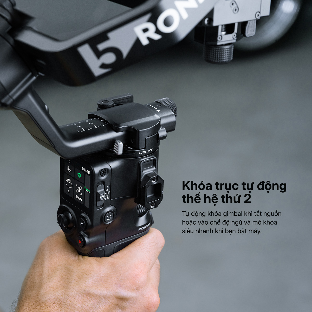 Gimbal DJI RS 5 Combo- Chính Hãng 8 Gimbal DJI RS 5 6