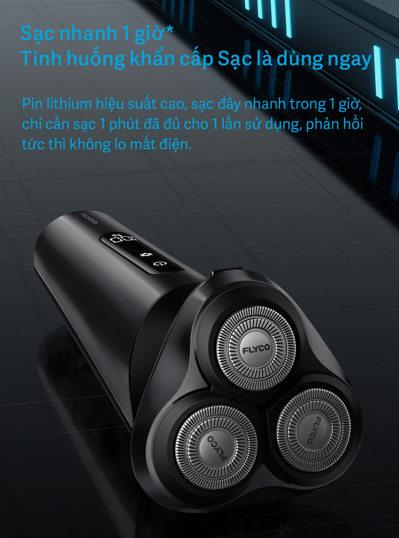 Máy cạo râu Flyco FS929 - Chính hãng 8 May cao rau Flyco FS929 bigmivn 6