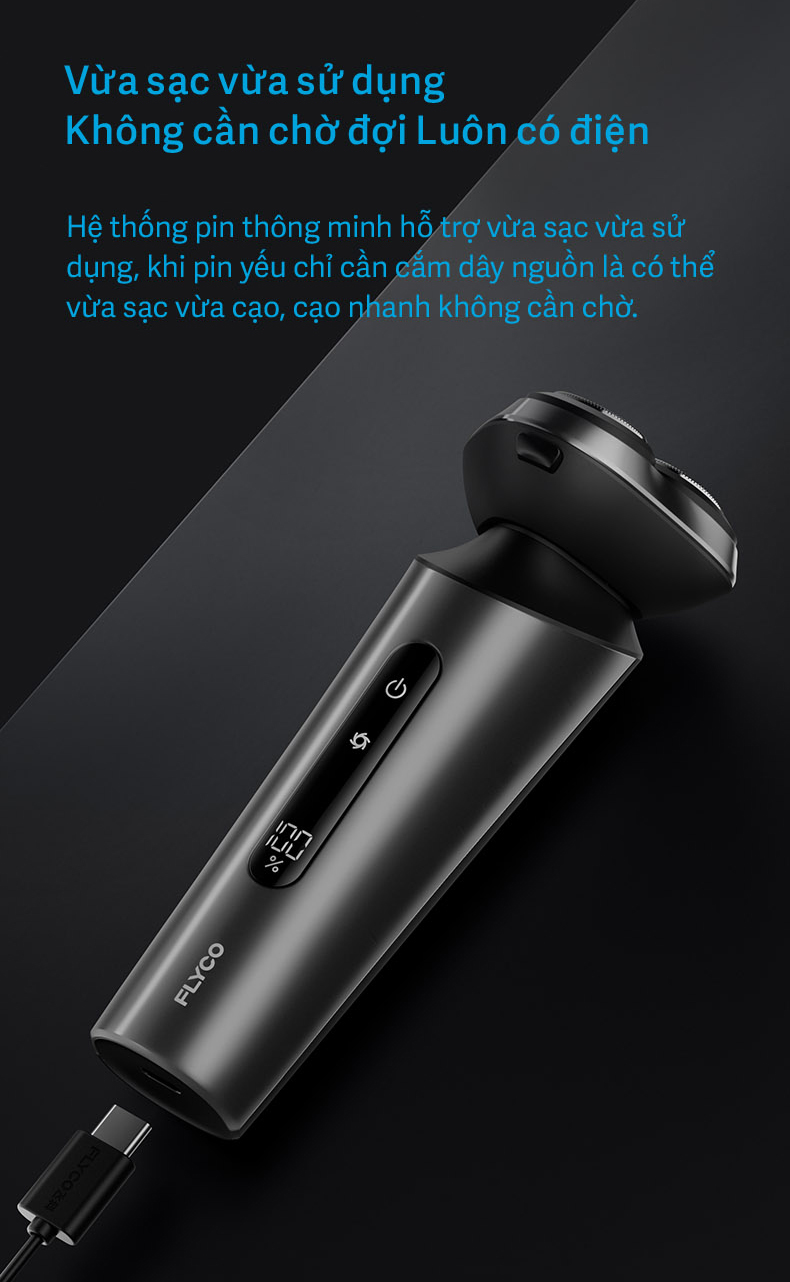 Máy cạo râu Flyco FS929 - Chính hãng 11 May cao rau Flyco FS929 bigmivn 9