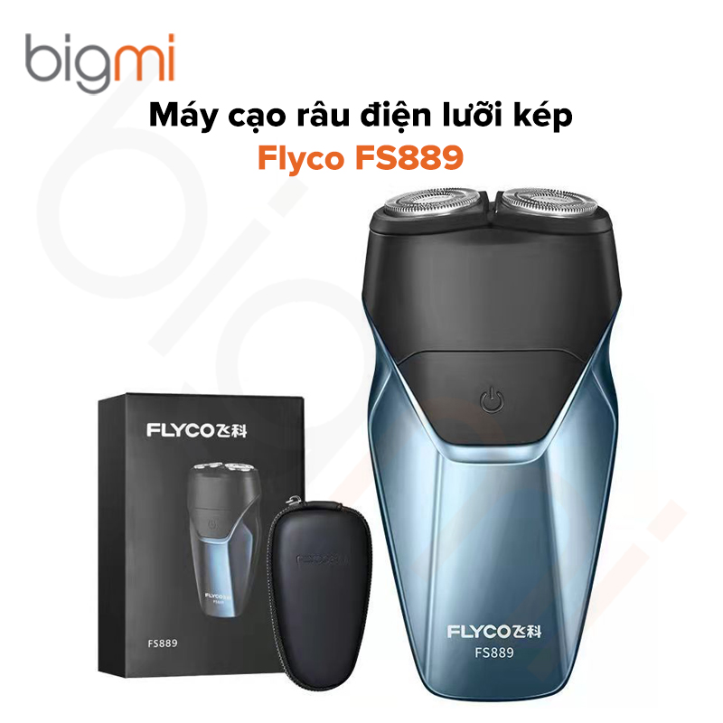 Máy cạo râu điện lưỡi kép Flyco FS889
