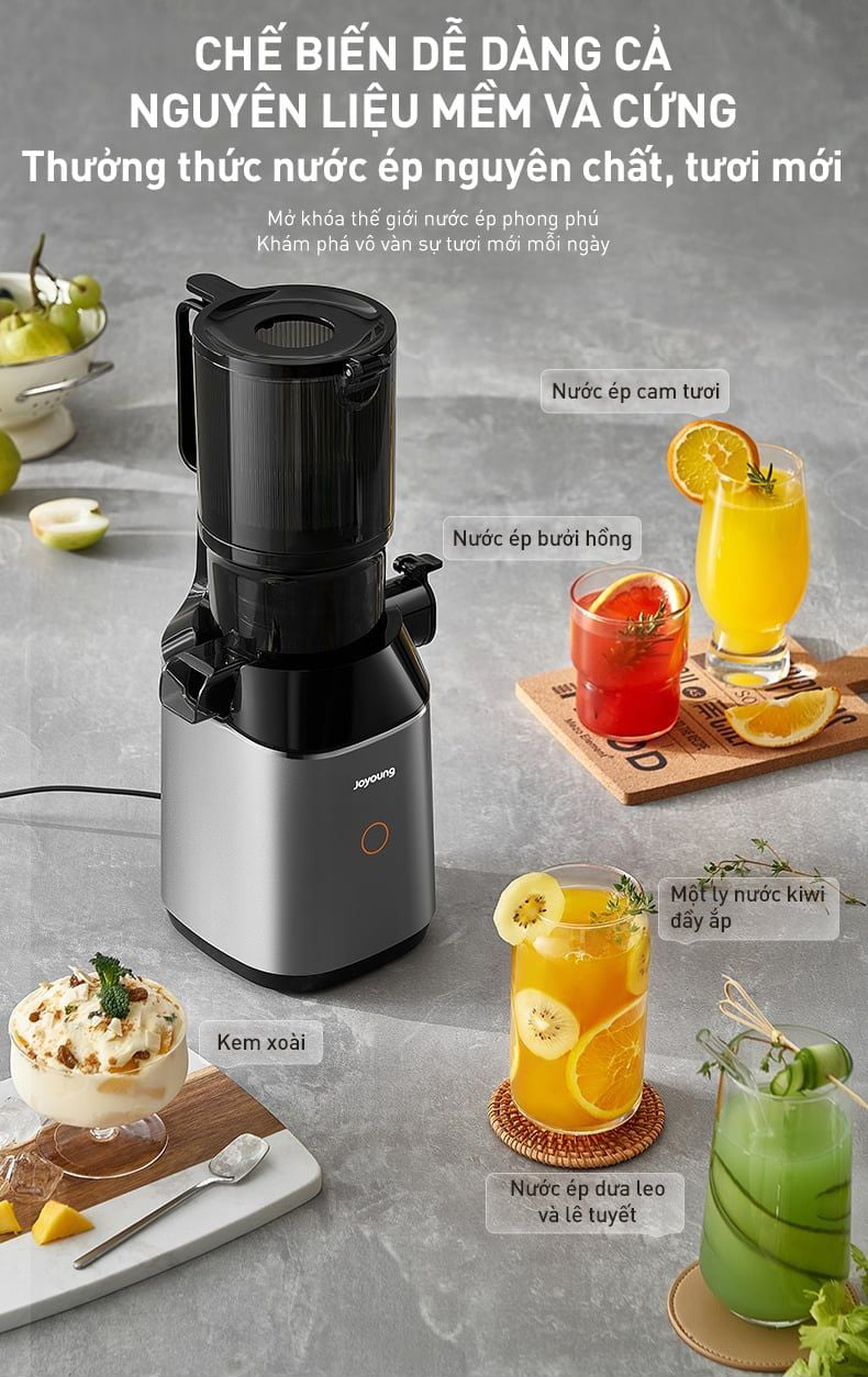 Máy ép chậm Joyoung JSJ-868 1L | Công suất 200W - Chính hãng 8 May ep cham Joyoung JSJ 868 1L bigmivn 6