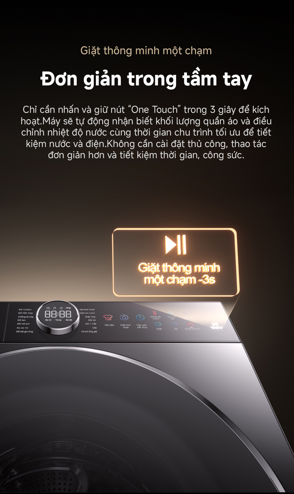 Máy giặt Dreame Premium Washer AI L3-2 10kg cửa trước (lồng ngang) DWF10L32BASE - Giặt thông minh, giặt nước nóng 11 May giat cua truoc 10kg Dreame Premium Washer L3 2 bigmivn 7