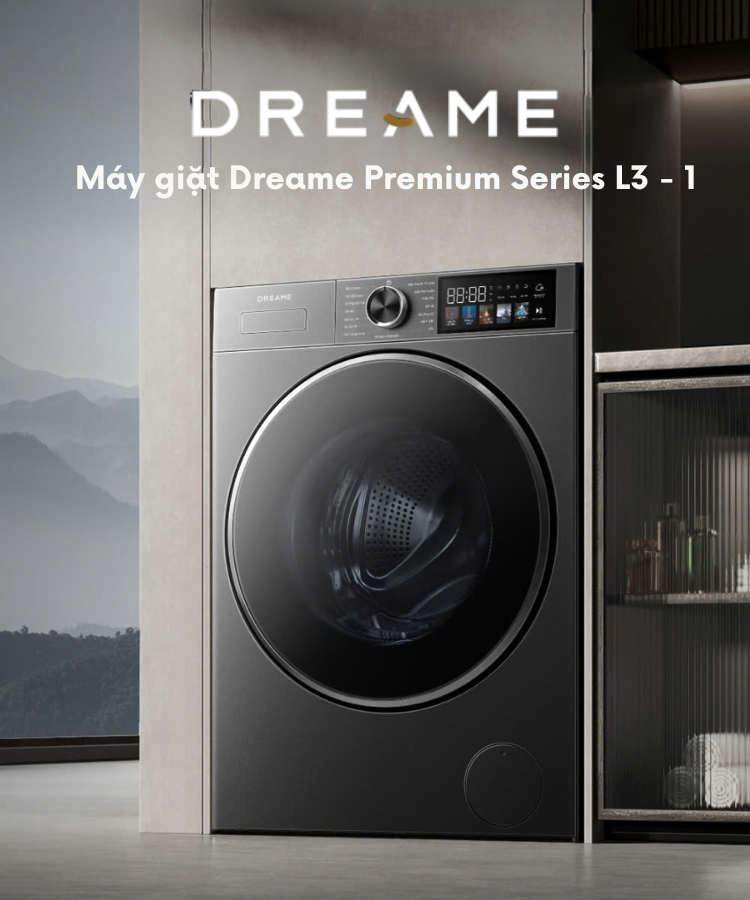 May giat cua truoc 10kg Dreame Premium Washer P3 L3 1 bigmivn