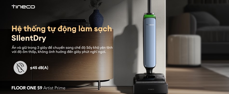 Máy hút bụi lau sàn Tineco Floor One S9 Artist Prime - Bản Quốc Tế 15 May hut bui lau san Tineco Floor One S9 Artist Prime bigmivn 12